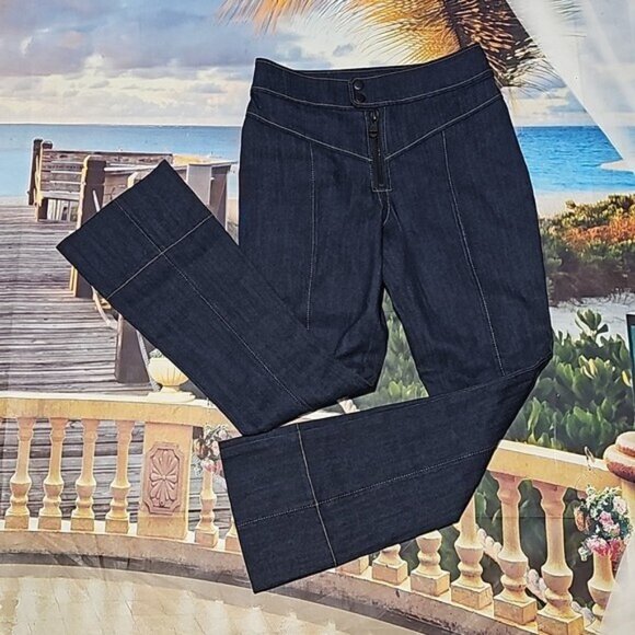 cinq a sept High Waist Blue Pants Size 0 - Picture 2 of 7